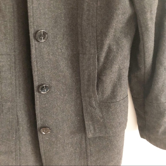 Zara Basic Wool Peacoat - Picture 3 of 5
